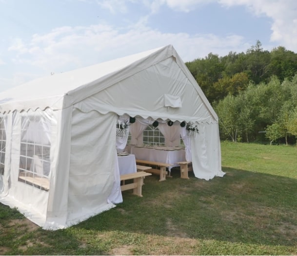 elegant marquee hire